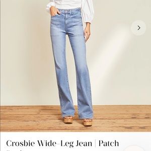 Veronica Beard jeans- Crosbie wide leg